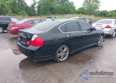 2007 Infiniti M45 Sport из США, поврежденный, VIN JNKBY01E37M401412